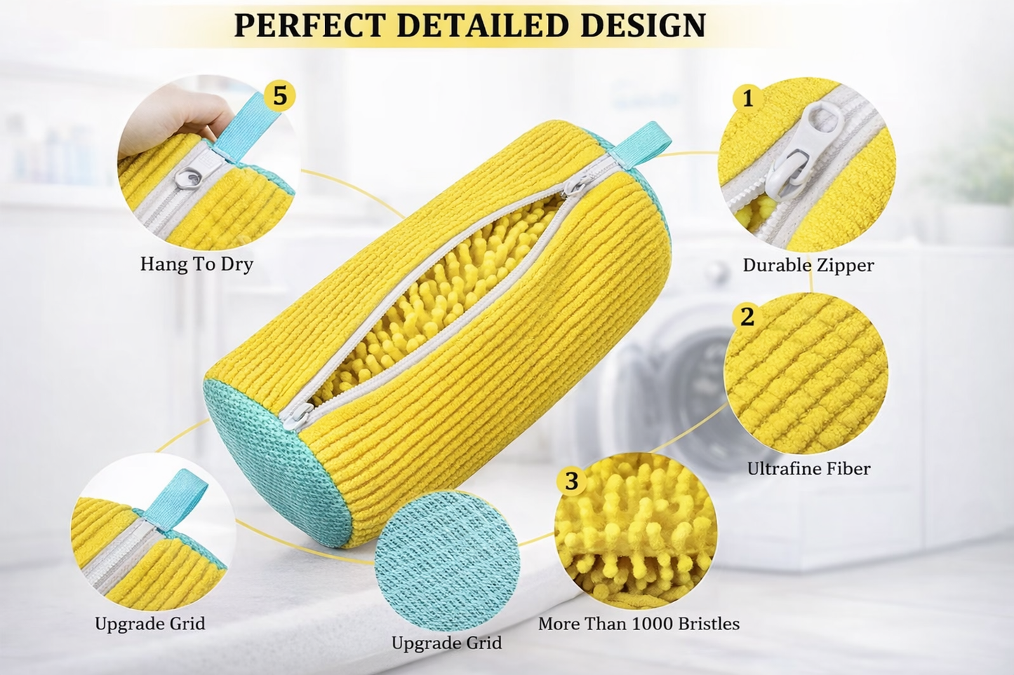 Premium Protective Sneaker Wash Bag
